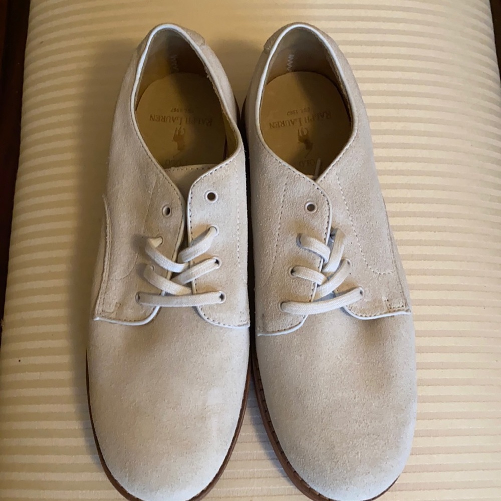 Ralph Lauren polo suede boys shoe